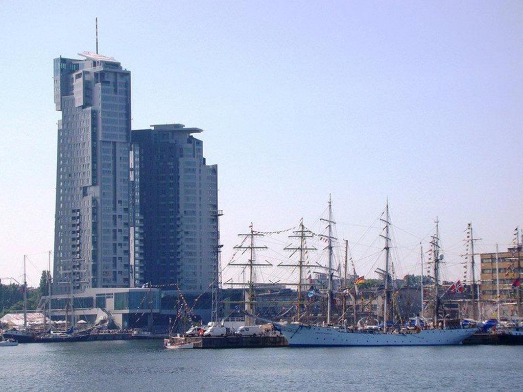 Apartamenty Sea Towers 그디니아 외부 사진